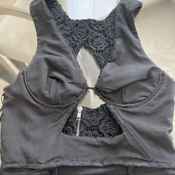 Nasty Gal Bodycon Black Dress - Picture 8 of 8